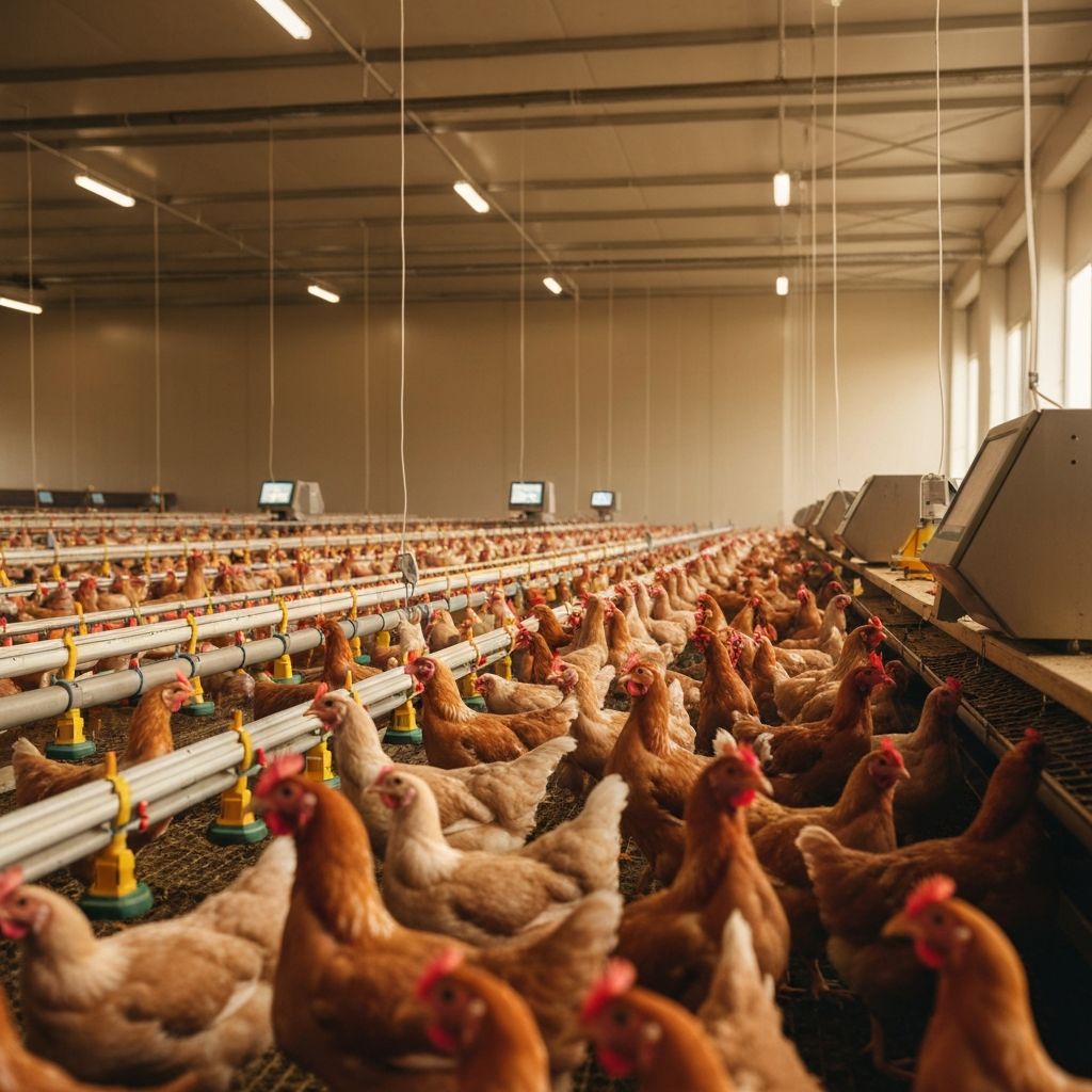 Modern poultry facility